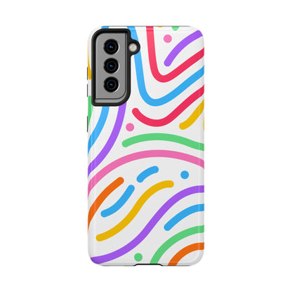 Rainbow Swirls Phone Case