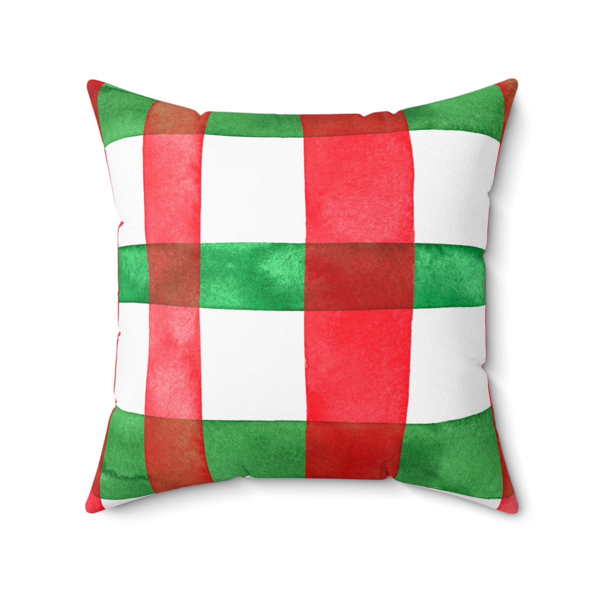 Wrapped Xmas Present Square Pillow