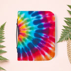 Tie Dye Pinwheel Book Cover
