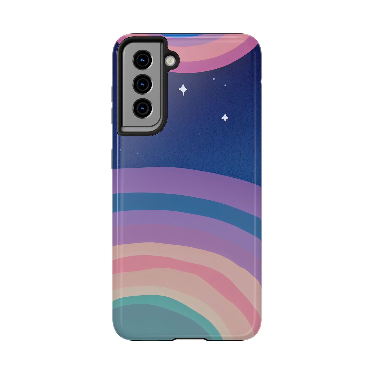 Midnight Rainbows Phone Case