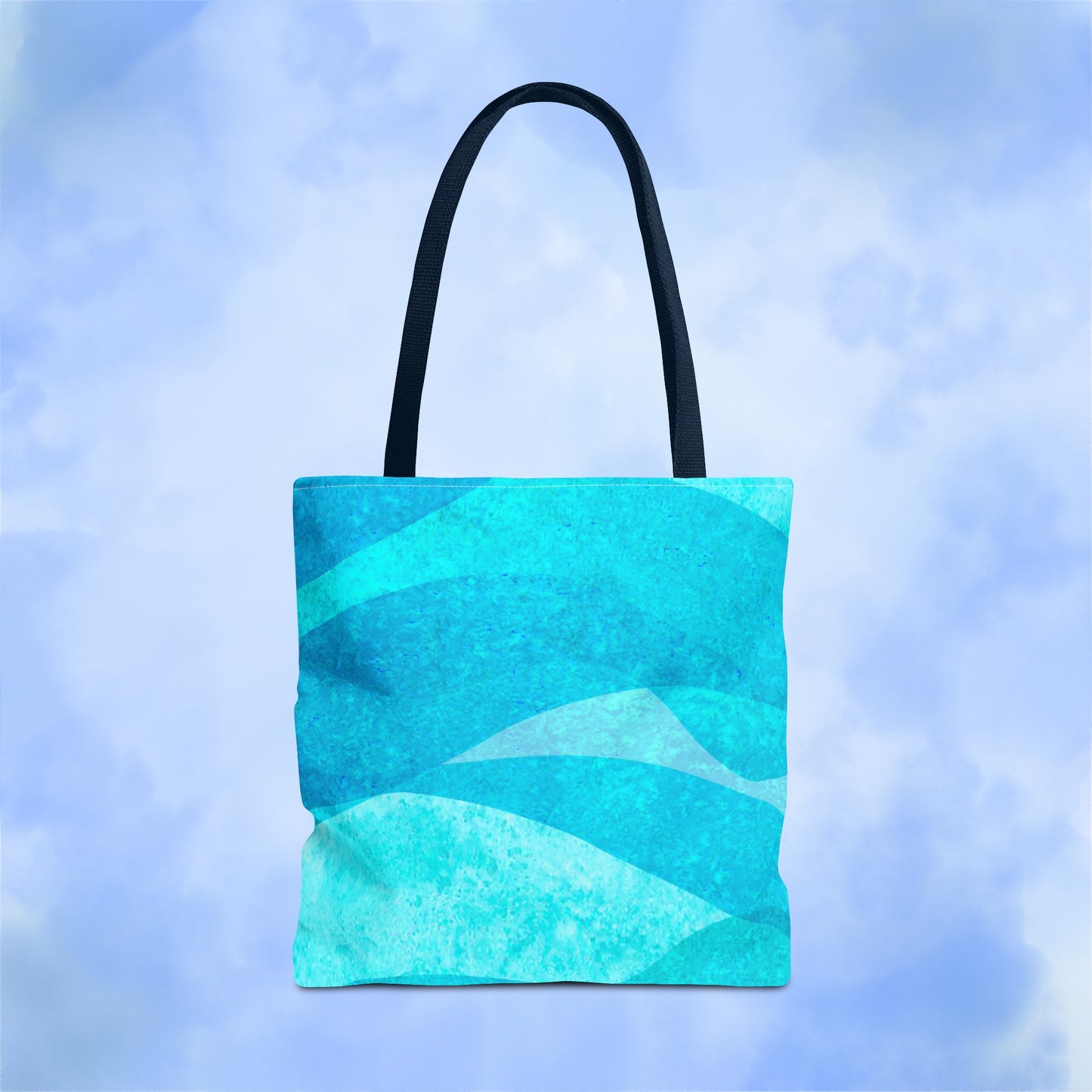 Blue Waves Tote Bag