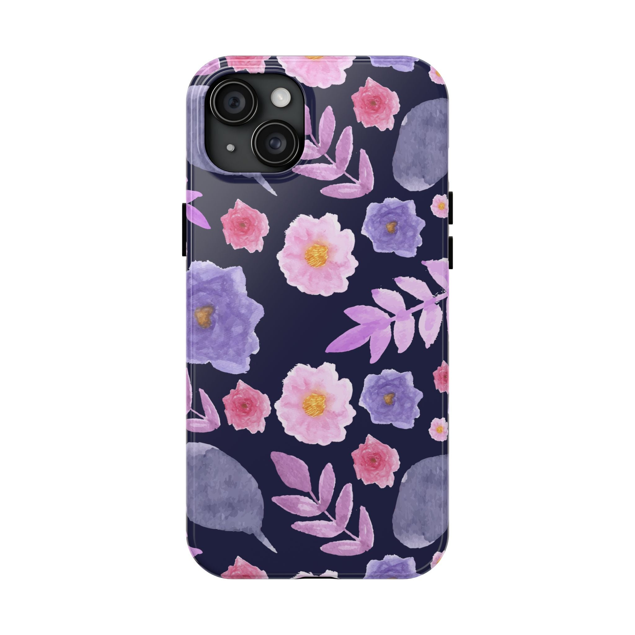 Purple Florals Phone Case (Apple & Android)