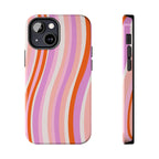 Wave Nostalgia Phone Case (Apple & Android) - Pink Sweetheart