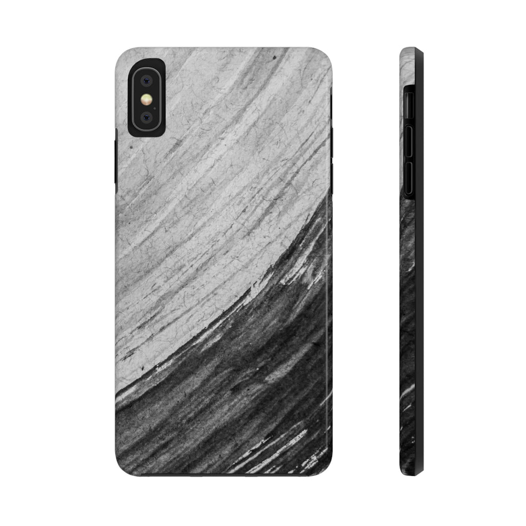 Black & Gray Phone Case (Apple & Android)