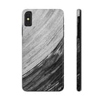 Black & Gray Phone Case (Apple & Android)