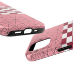 Geometric Kimono Tough Phone Case (Apple & Android) - Pink Sweetheart