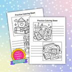 Color Practice & Swatch Book