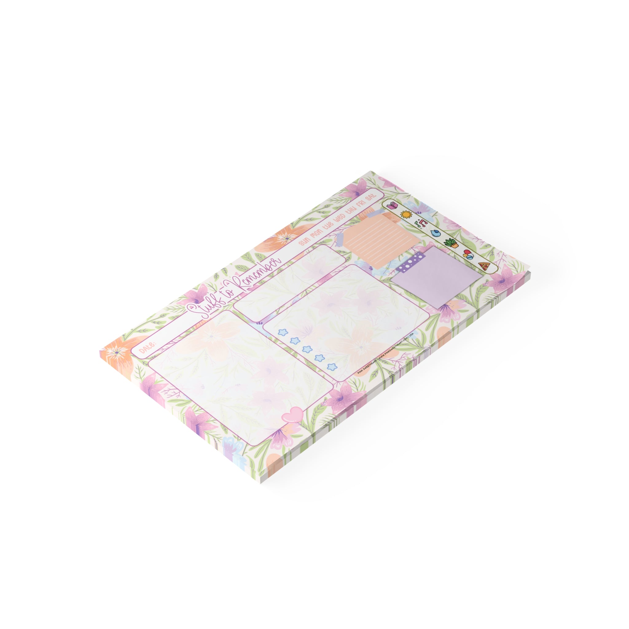 Botanical Garden Sticky Note Pad