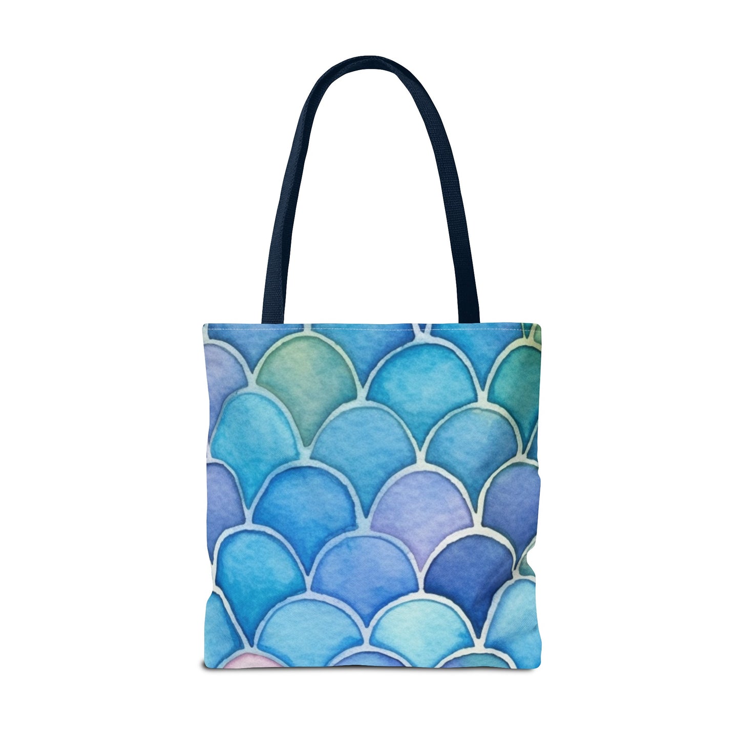 Watercolor Mermaid Tote Bag