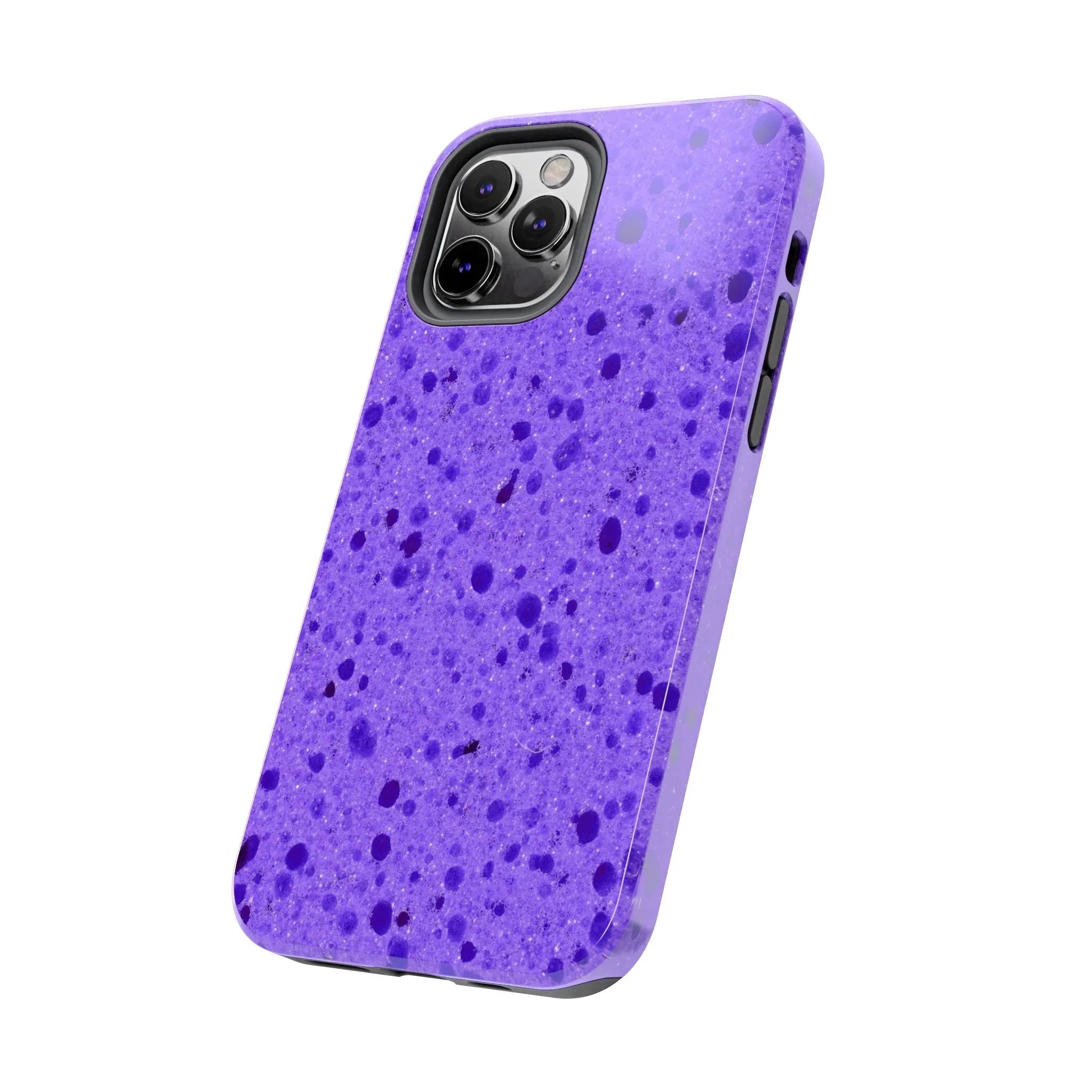 Purple Sponge Phone Case (Apple & Android) - Pink Sweetheart