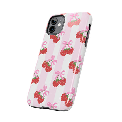 Strawberry Cherries Phone Case