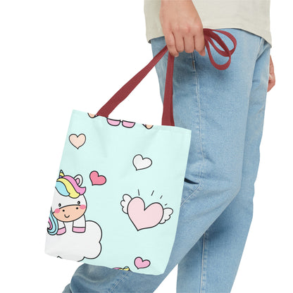 Cute Chibi Unicorn Tote Bag