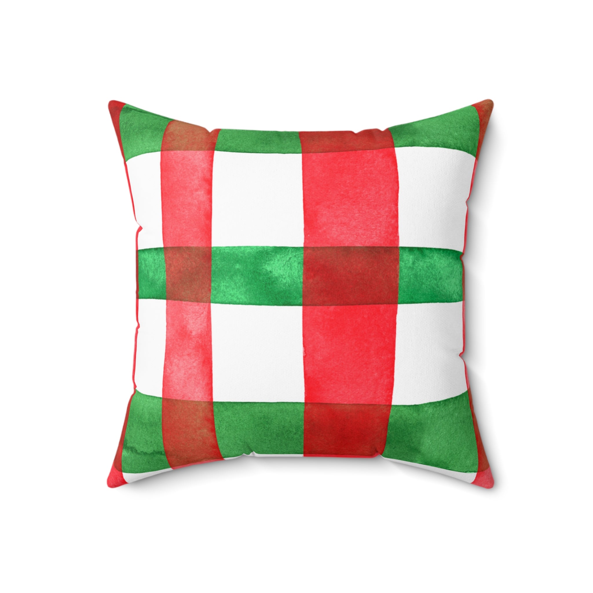 Wrapped Xmas Present Square Pillow