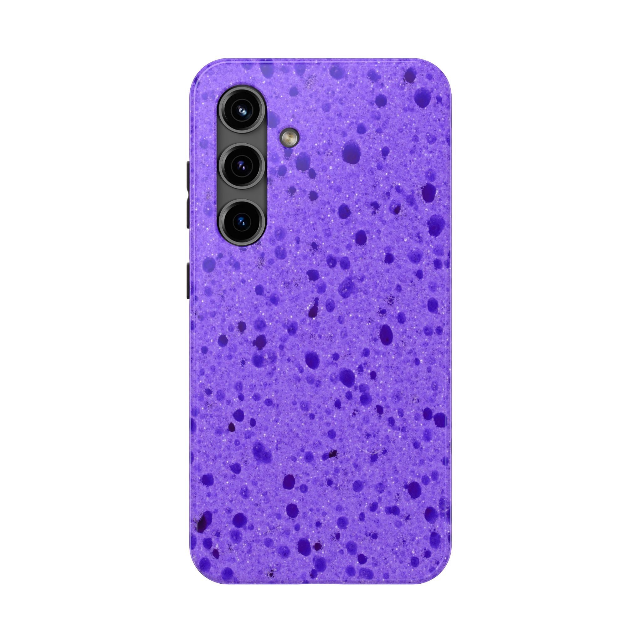 Purple Sponge Phone Case (Apple & Android)