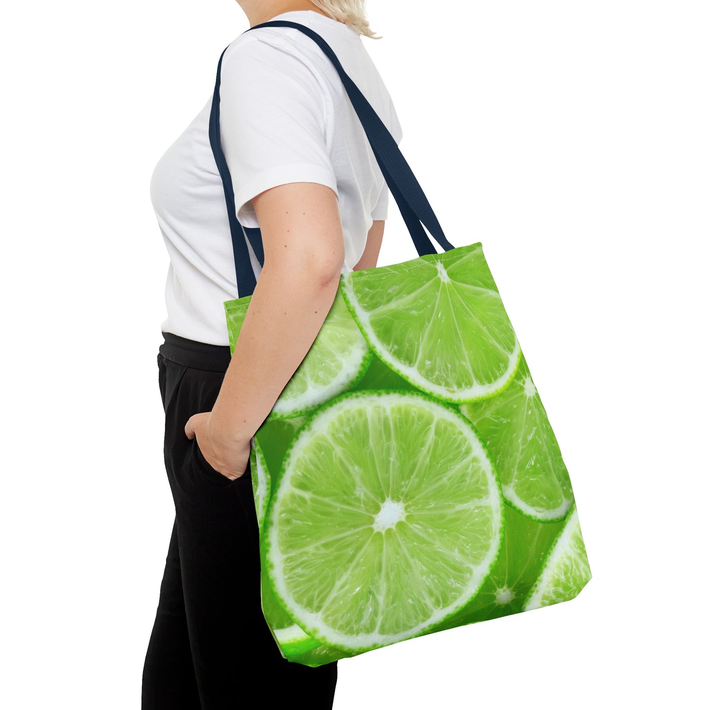 Citrus Key Lime Tote Bag