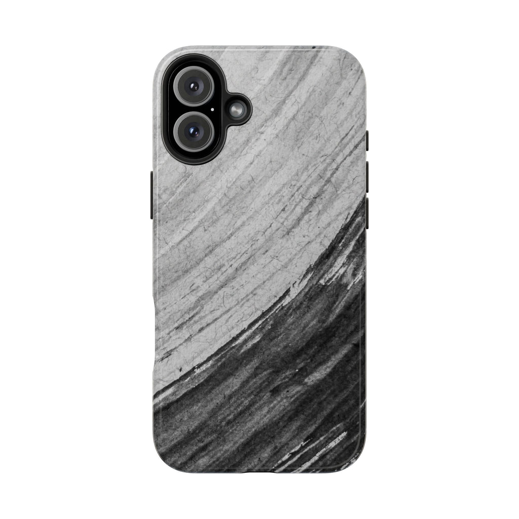 Black & Gray Phone Case (Apple & Android)