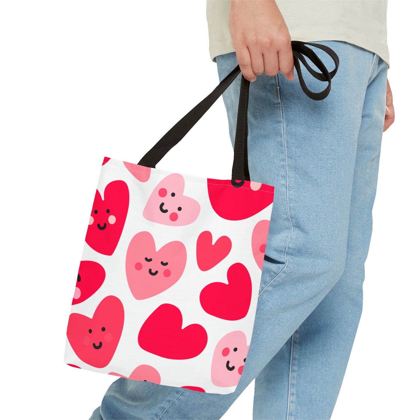 Happy Little Hearts Tote Bag