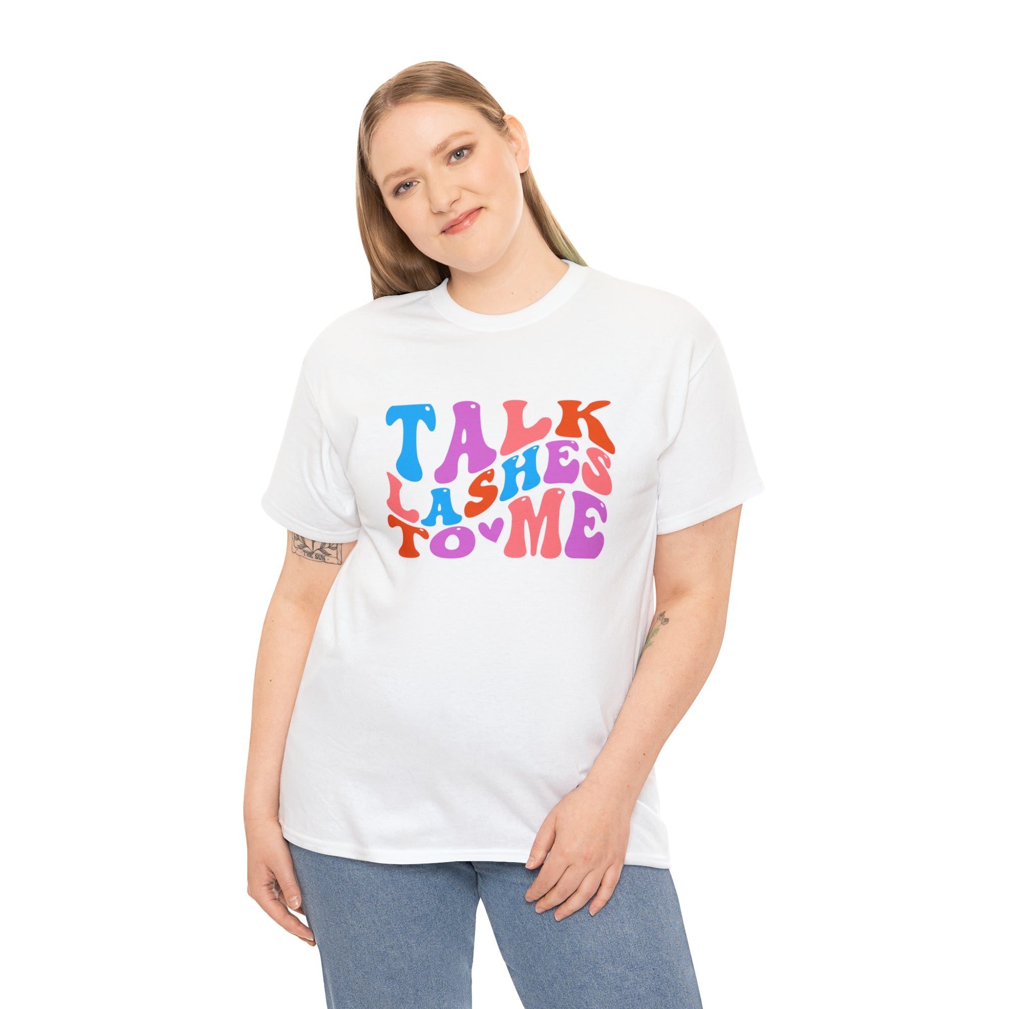 Talk Lashes to Me Cotton Tee