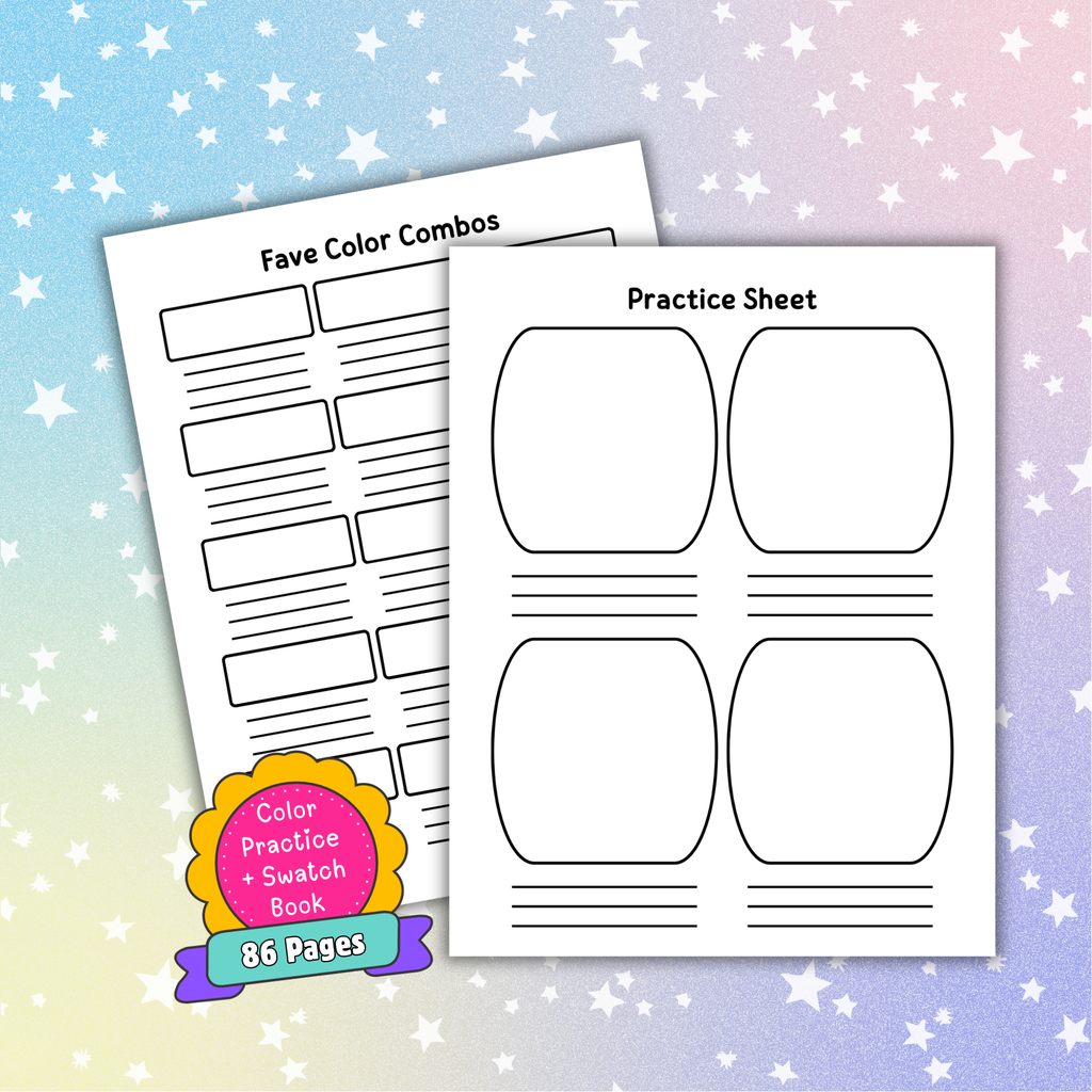 Color Practice & Swatch Book