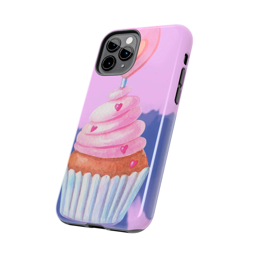 Cutie Cupcake Phone Case (Apple & Android) - Pink Sweetheart