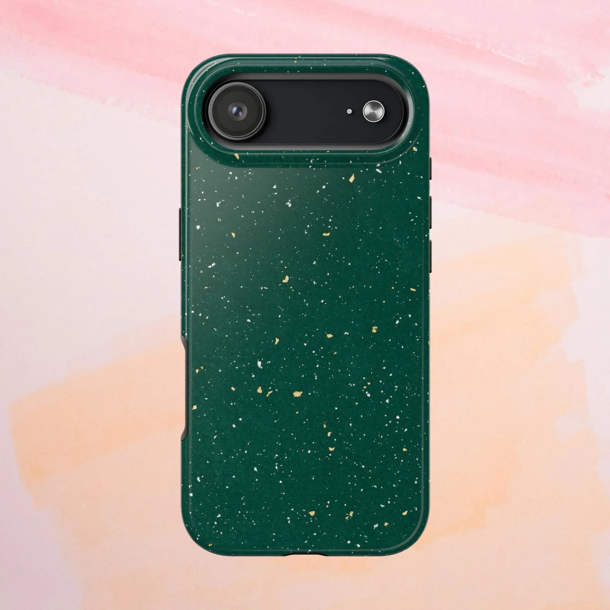 Emerald Gold Flecked Phone Case (Apple & Android) - Pink Sweetheart