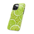 Green Citrus Lime Phone Case (Apple & Android) - Pink Sweetheart