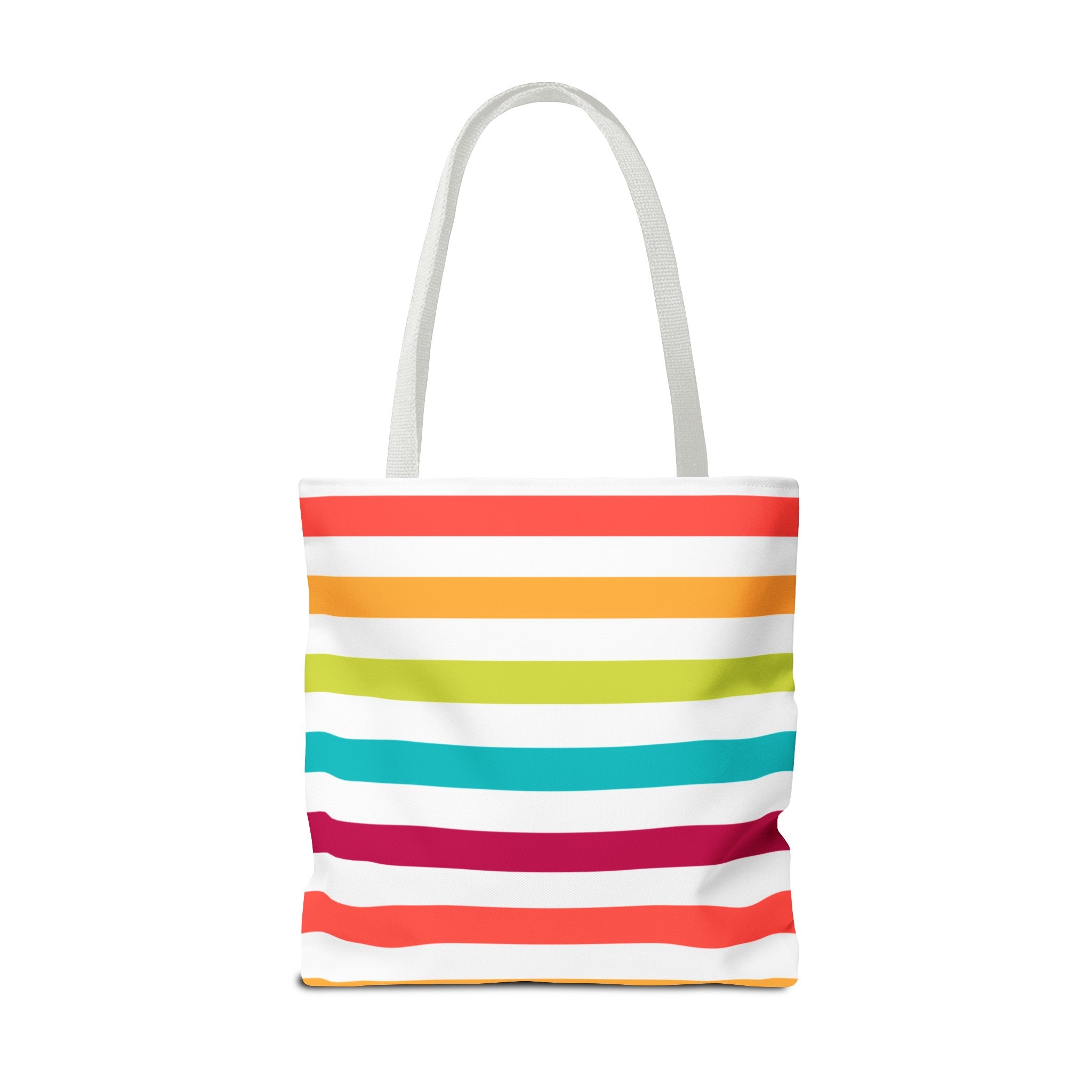 Colorful Candy Lines Tote Bag