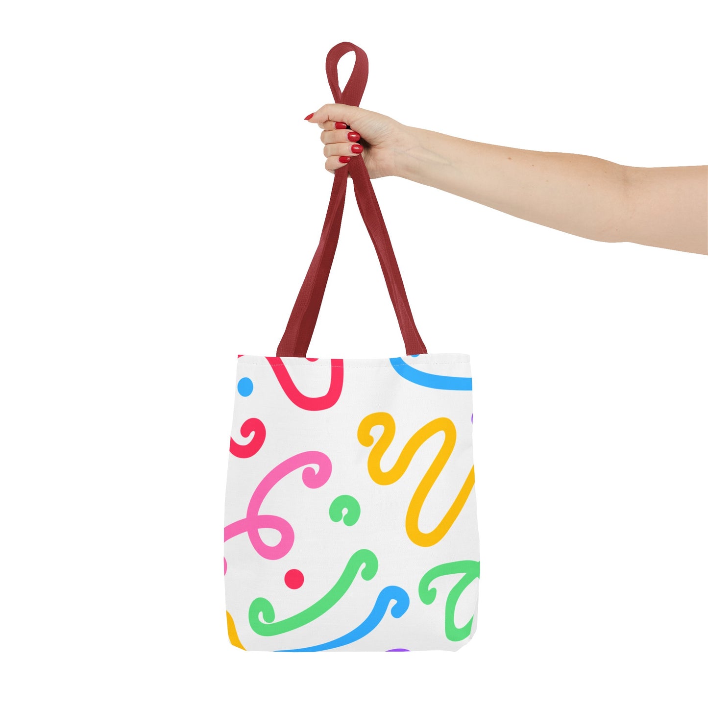 Colorful Doodles Tote Bag