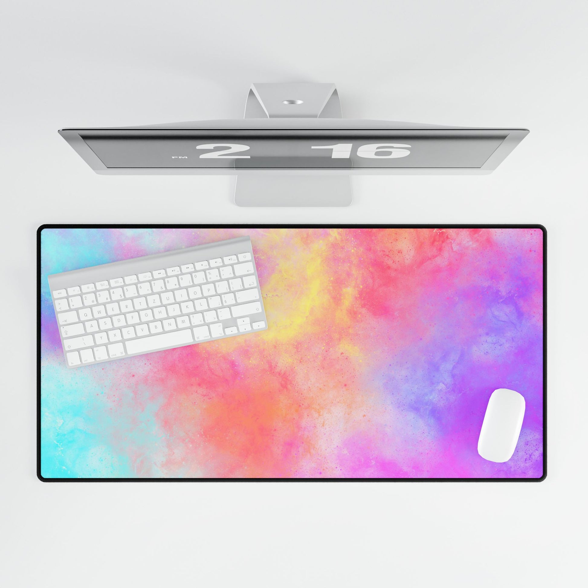 Tie Dye Splatter Desk Mat