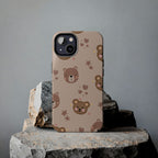 Boho Brown Bear Phone Case (Apple & Android)