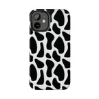 Spotted Animal Print Phone Case (Apple & Android) - Pink Sweetheart