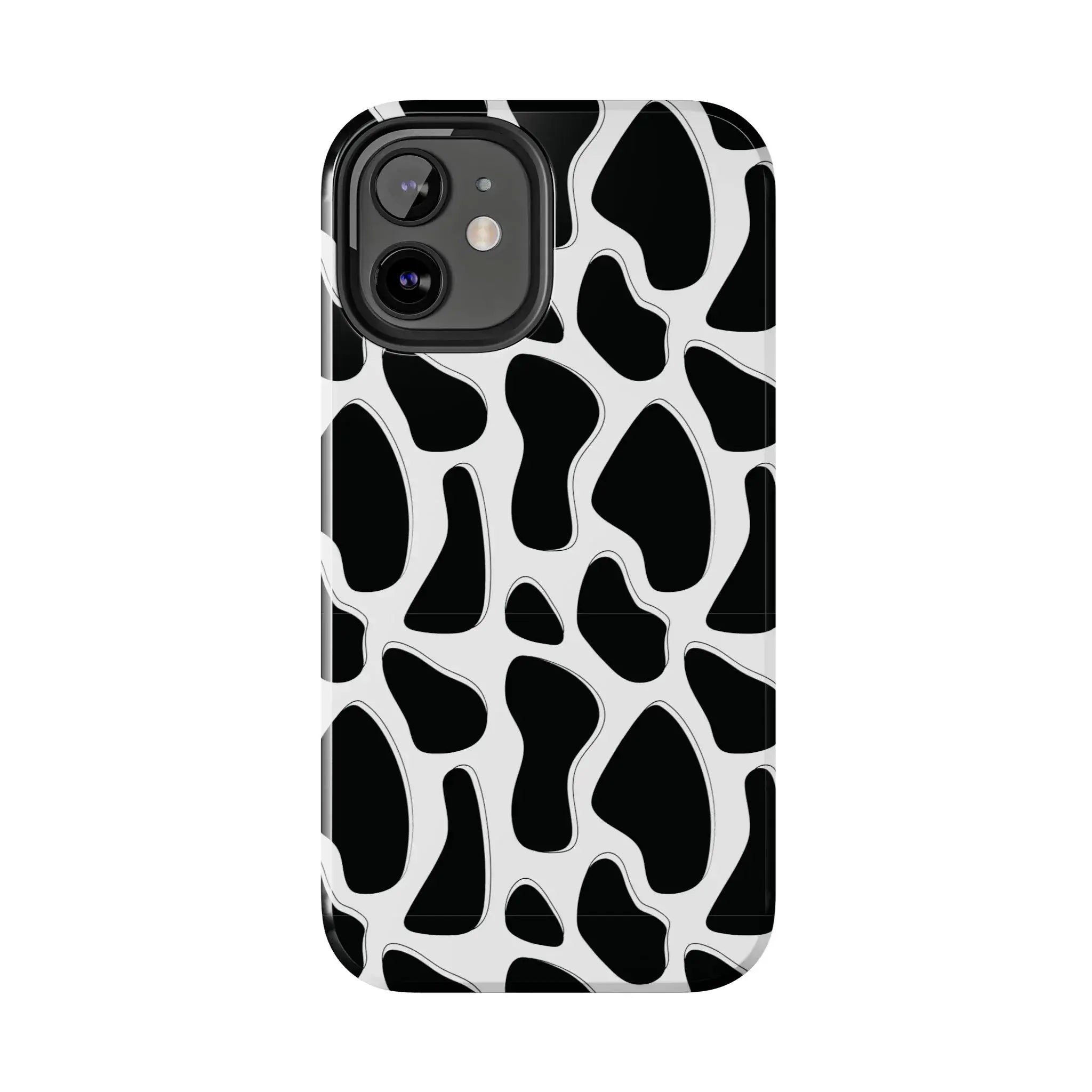 Spotted Animal Print Phone Case (Apple & Android) - Pink Sweetheart
