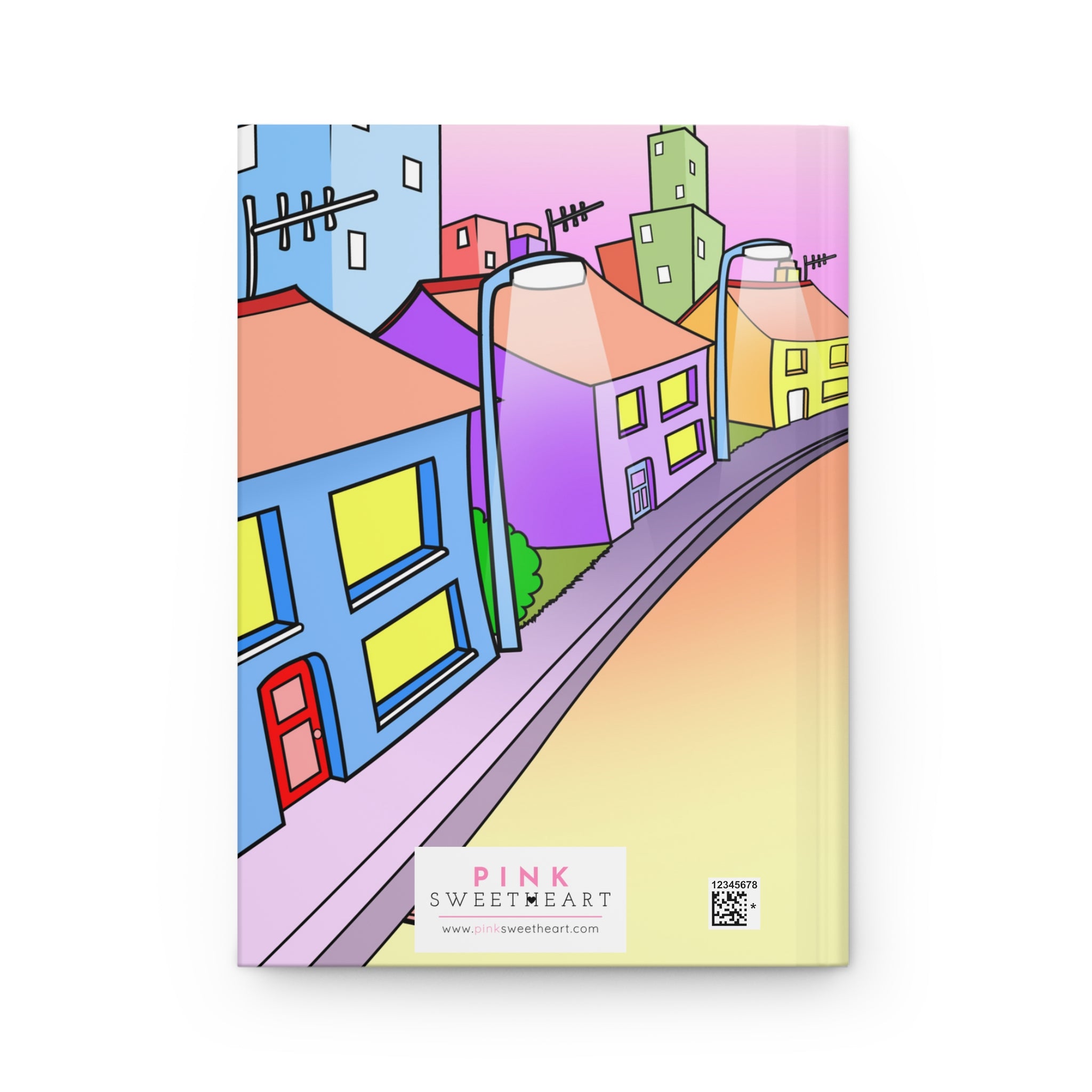 Ride Through Town Hardcover Matte Journal