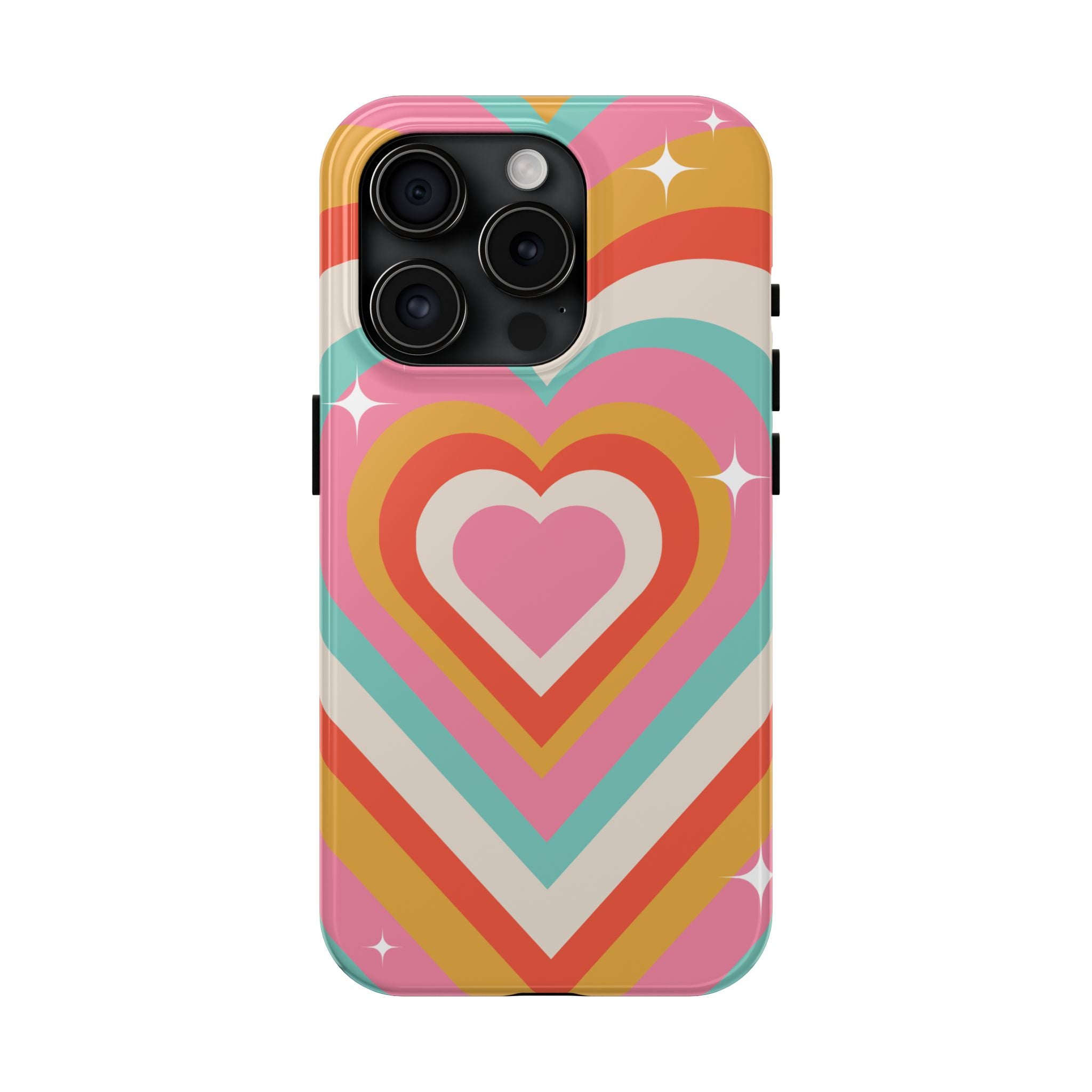 Psychedelic Hearts Phone Case (Apple & Android)