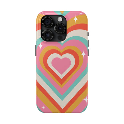 Psychedelic Hearts Phone Case