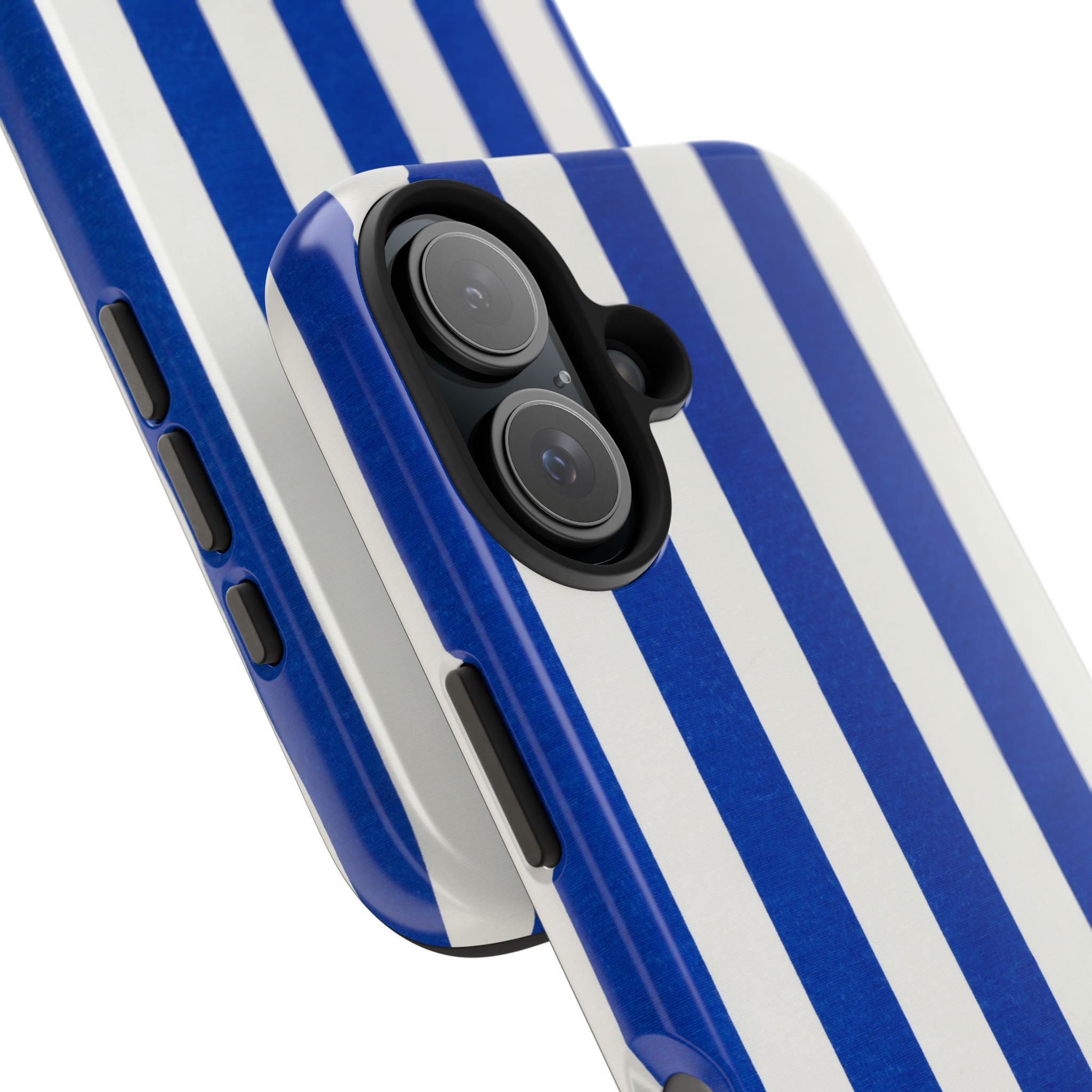 Blue & White Stripes Phone Case (Apple & Android)
