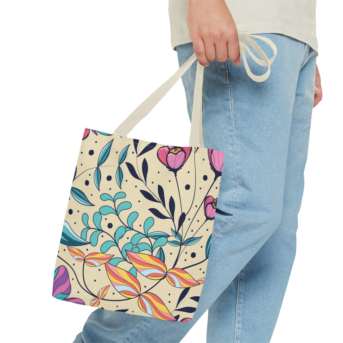 Florals in Spring Tote Bag