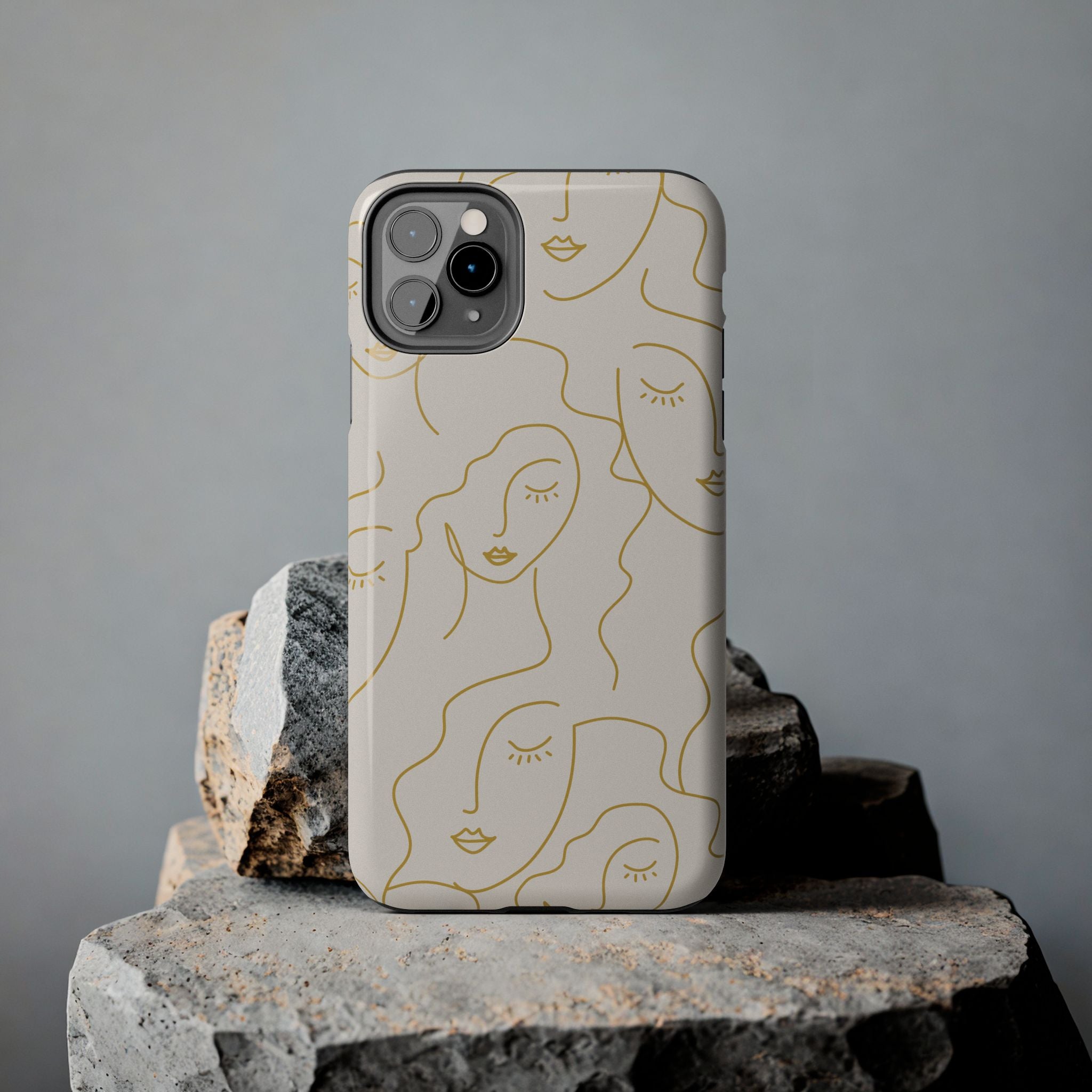 Minimalist Woman Phone Case (Apple & Android)
