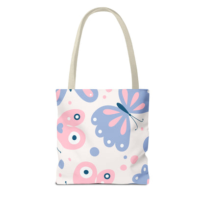 Pastel Butterlies Tote Bag