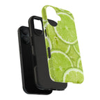 Green Citrus Lime Phone Case (Apple & Android) - Pink Sweetheart