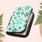 Aqua Mint Floral Book Cover