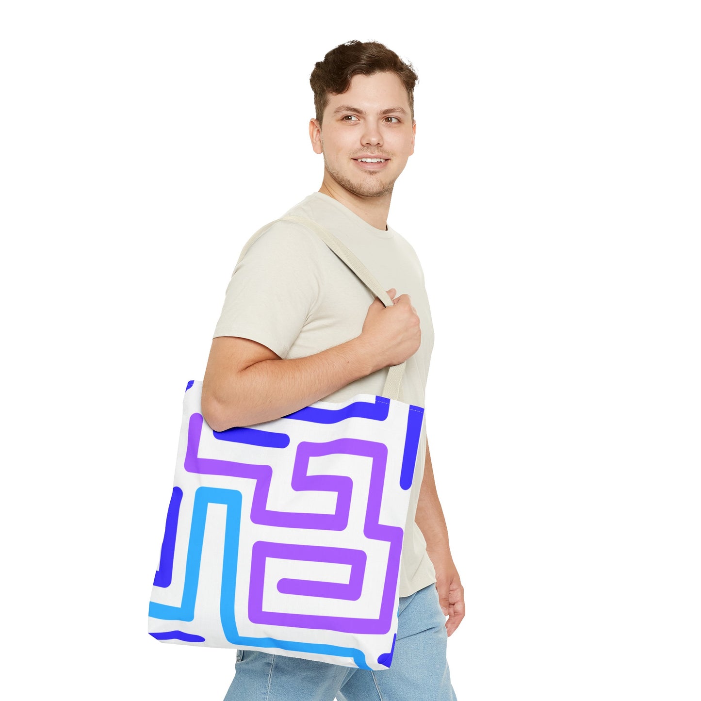 Endless Maze Tote Bag