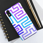 Abstract Neon Maze Phone Case (Apple & Android)