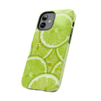 Green Citrus Lime Phone Case (Apple & Android) - Pink Sweetheart