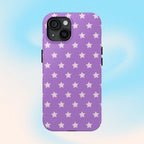 Purple Star Power Phone Case (Apple & Android) - Pink Sweetheart