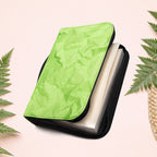 Wrinkled Apple Green Paper Book Cover