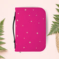 Gold Stars & Fushia Book Cover - Pink Sweetheart