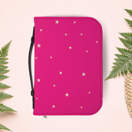 Gold Stars & Fushia Book Cover