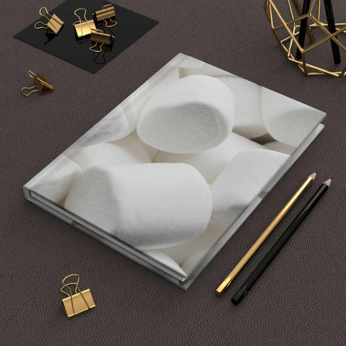 Big Fluffy Marshmallows Hardcover Matte Journal - Pink Sweetheart