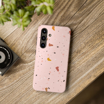 Pink Terrazzo Phone Case